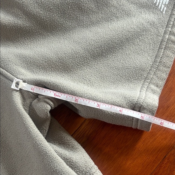 New Balance Kids Khaki Hoodie and Matching Shorts Set - Picture 3 of 5